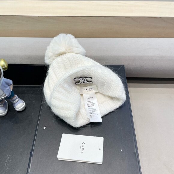 Celine hat wool blend knitted hat - Picture 8 of 8